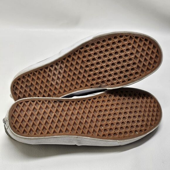 Vans Canvas Sneakers Women’s 13 – Gray Suede Heel Casual Skate Shoes Vietnam - Picture 7 of 8